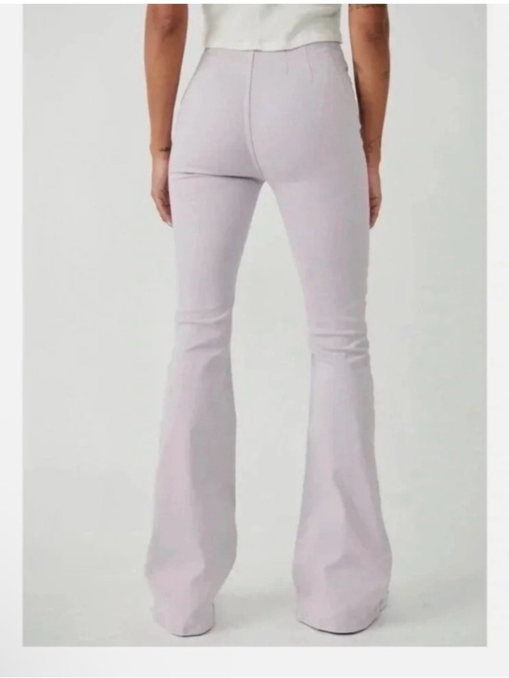 We The Free Dusty Lilac High-Rise Pants Free People